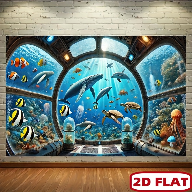 Underwater Submarine Window Wh - огляд і ціна Ocean Aquarium