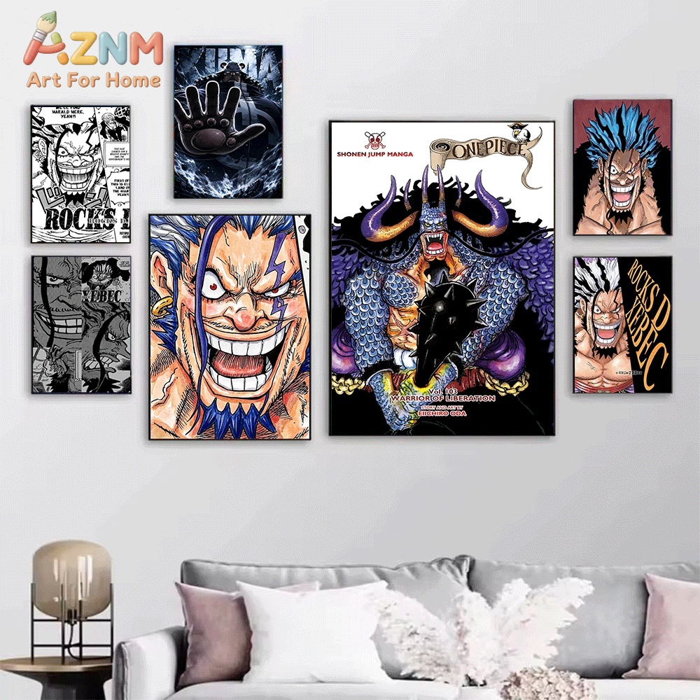 One Piece Anime Canvas Wall Ar - огляд і ціна Live Rock
