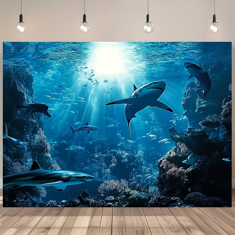 Majestic Deep Sea Shark Wall T - огляд і ціна Marine Aquarium