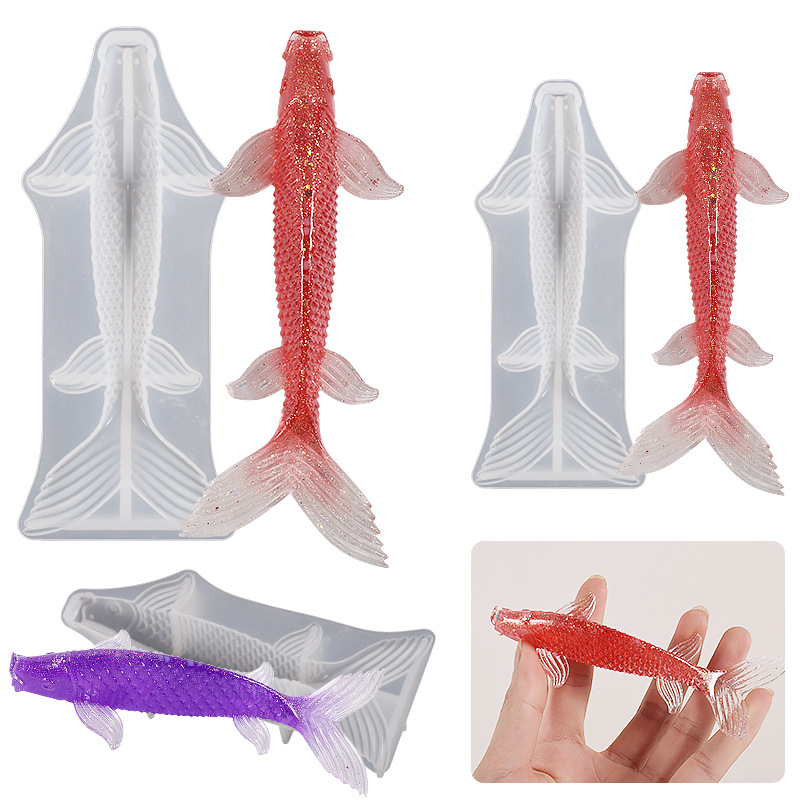 3D Koi Fish Shaped Epoxy Resin - огляд і ціна Marine Fish Tank