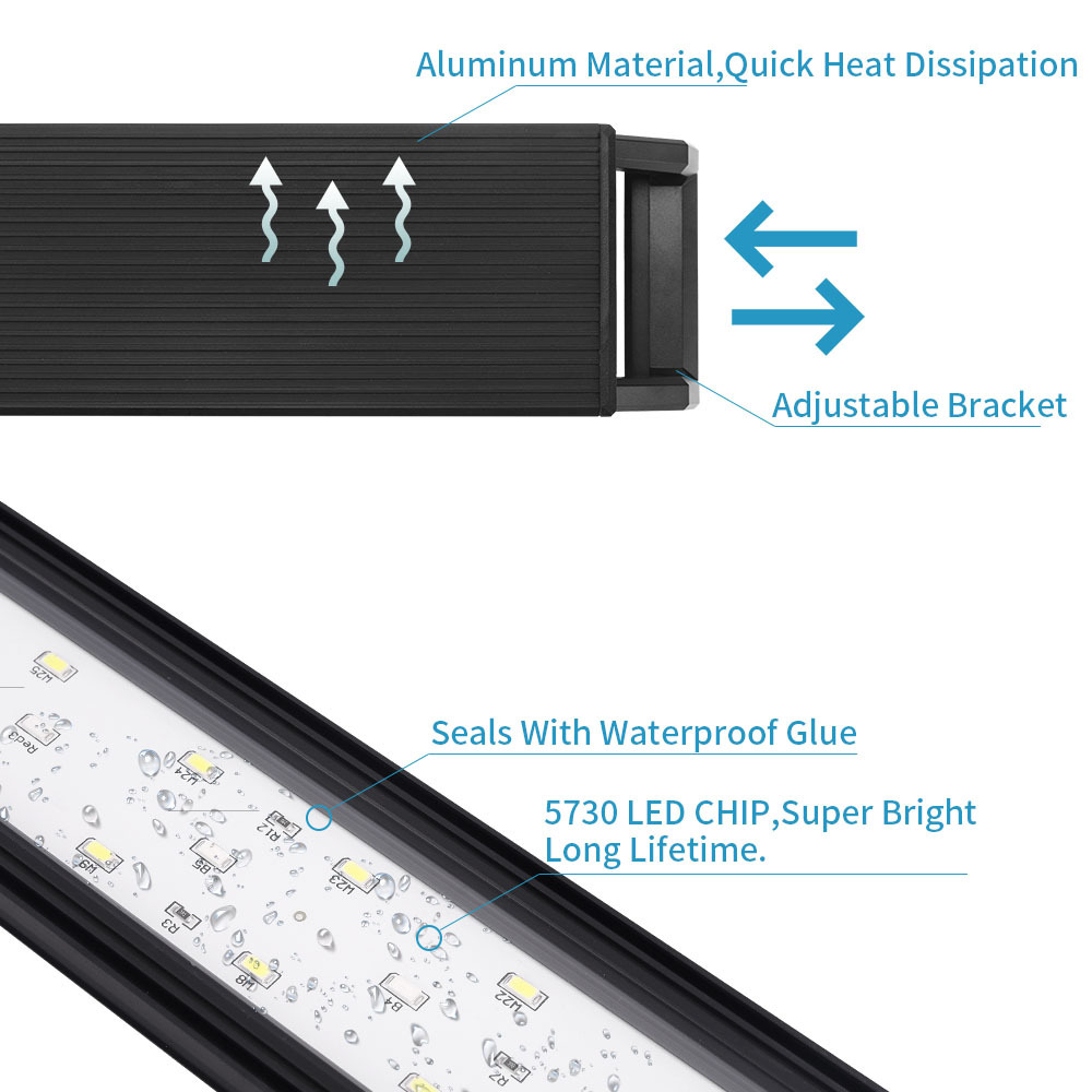 Adjustable Brightness of Fish  - огляд і ціна Reef Lighting