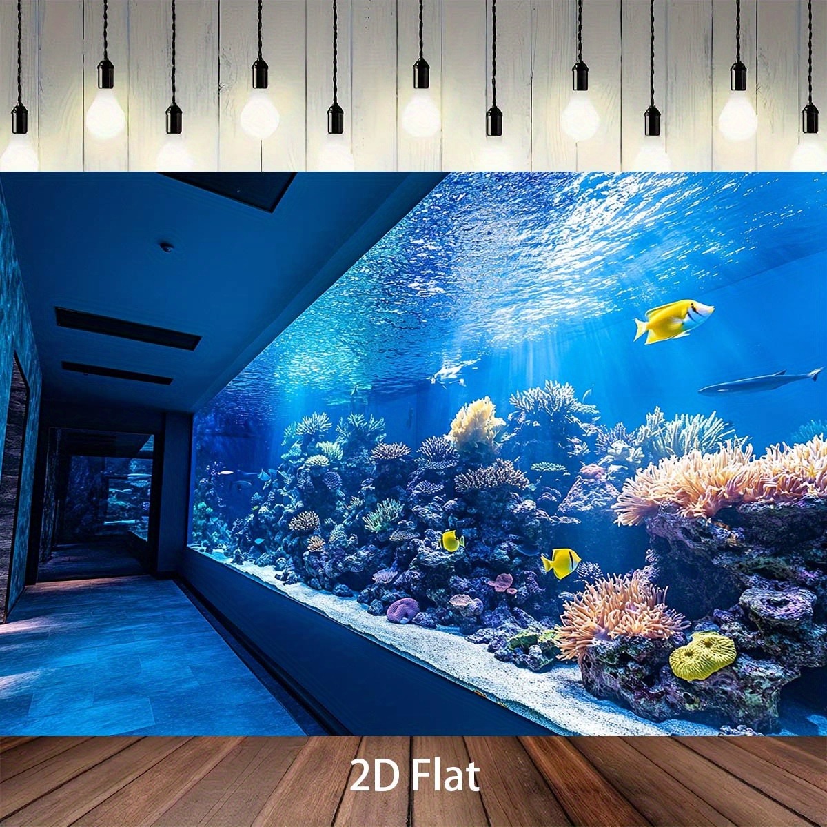 Vibrant Underwater Aquarium Ta - огляд і ціна Reef Aquarium