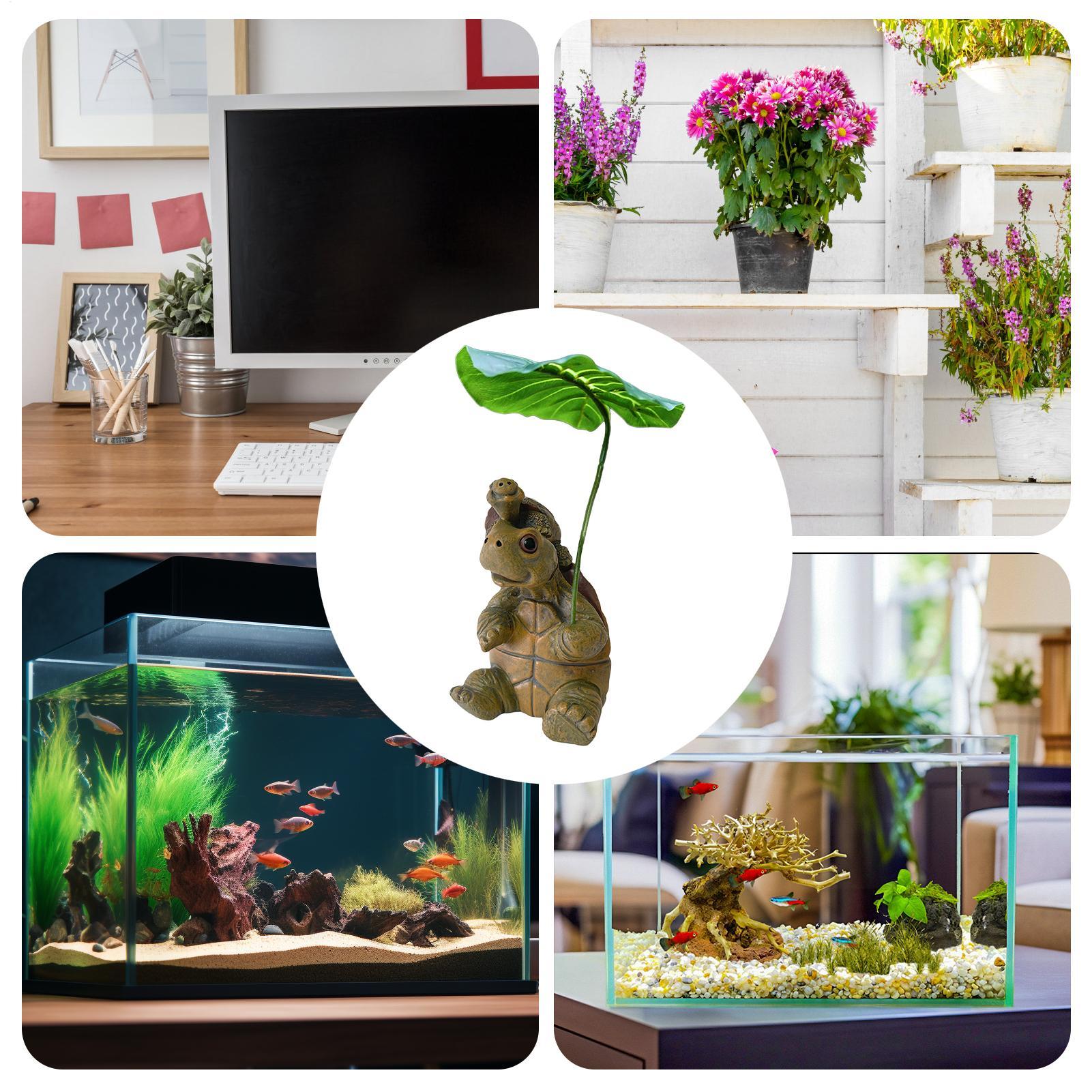 Turtle Figurine Fish Tank Deco - огляд і ціна Saltwater Tank
