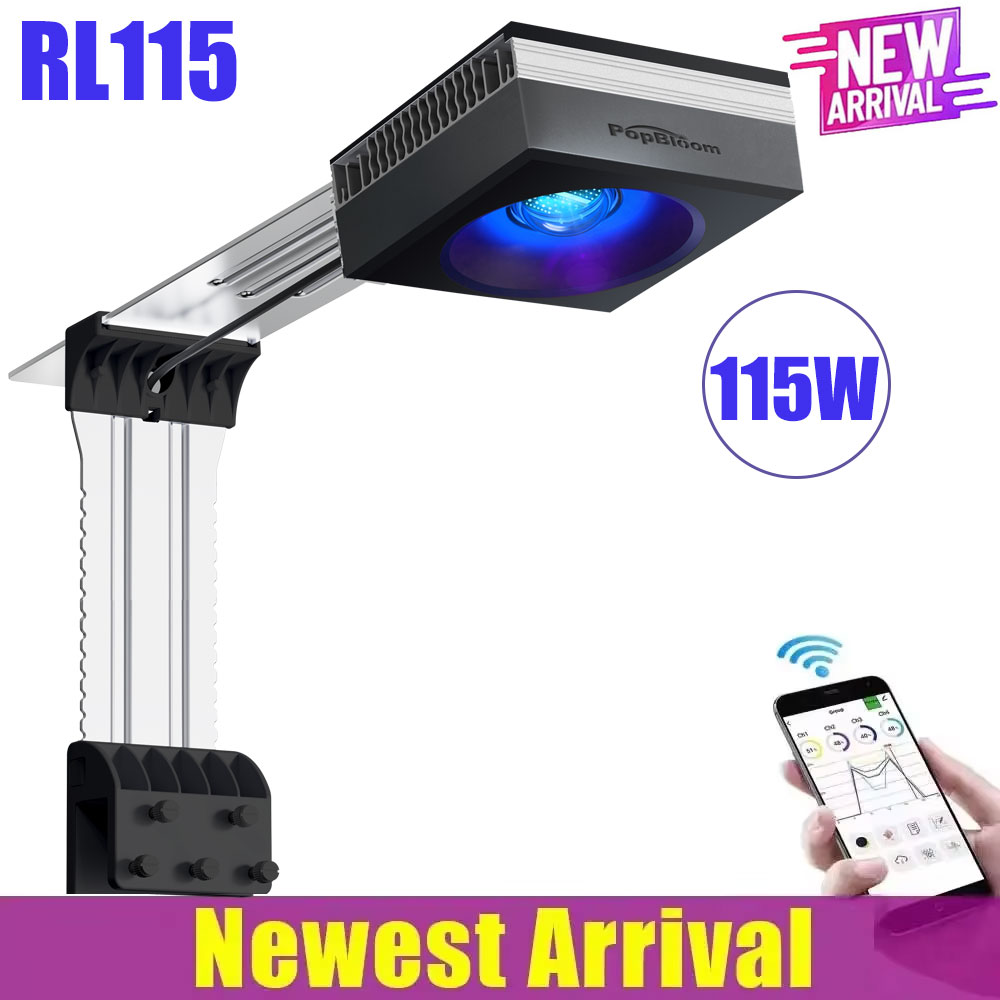 PopBloom WiFi Aquarium LED Lig - огляд і ціна Reef Lighting