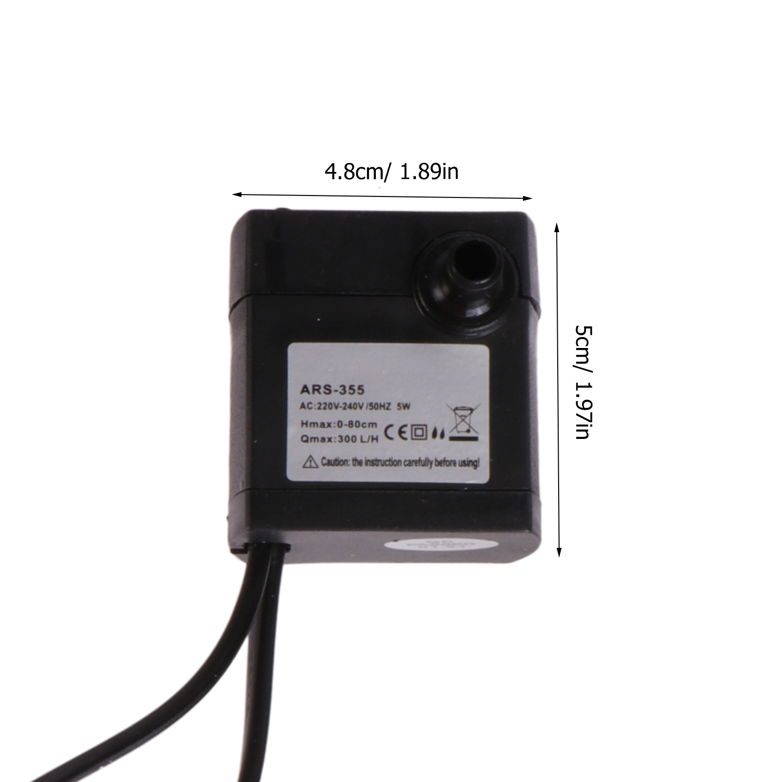 5W Submersible Circulating Wat - огляд і ціна Aquarium Marine Lights