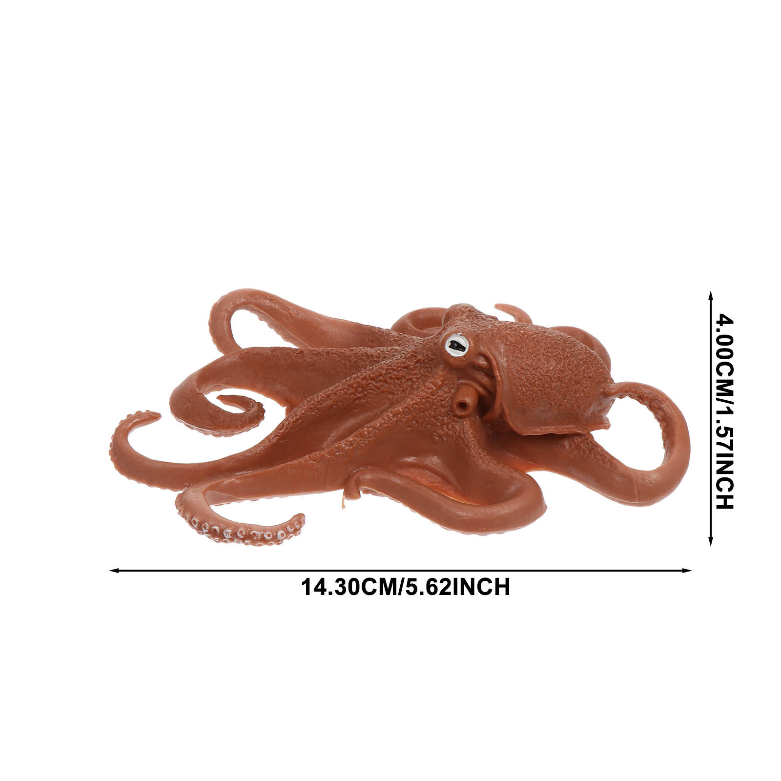 Realistic Octopus Figure Plast - огляд і ціна Marine Aquarium